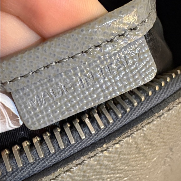 Burberry Gray Crossbody Bag and hand bag with lock and key. - Picture 12 of 16